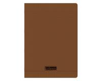 Cahier piqué 8000 POLYPRO A4 192 pages grands carreaux 90 g - Marron