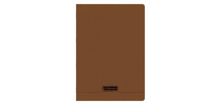 Clairefontaine 8000 Polypro Notebook A4 - 192 Pages - Sey#s Tricolour - 90gsm - Brown