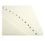 Separadores Separadores con pestañas impresas cartulina crema 155grs - Marfil - Marfil