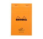 Bloc agrafé Rhodia message N°140 11x17 cm 80 feuillets 80g - Orange