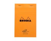 Bloc agrafé Rhodia message N°140 11x17 cm 80 feuillets 80g - Orange
