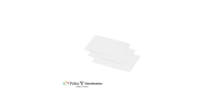 Clairefontaine Pollen Cards - 70 x 95 mm - Pack of 25 - 210gsm