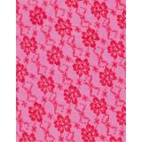 * Pochette 3 Feuilles Identiques Ref 601 - Rose