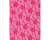 * Pochette 3 Feuilles Identiques Ref 601 - Rose