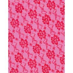 * Pochette 3 Feuilles Identiques Ref 601 - Rose