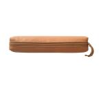CUIR Trousse SLIM 4x2,5x19,5cm - Naturel