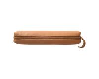 CUIR Trousse SLIM 4x2,5x19,5cm - Naturel