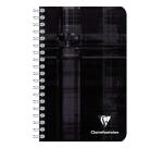 Carnet reliure intégrale 11x17 cm 100 pages grands carreaux - Assortis