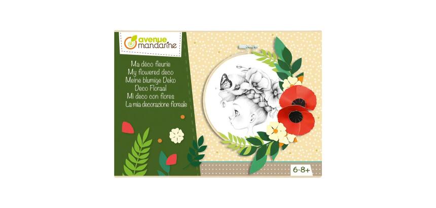 * Boîte créative, Ma déco fleurie - Vert