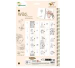Carnet de coloriage Wild Dream - Rose beige