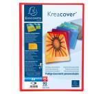 Protège-documents en polypropylène semi rigide Kreacover® - A4 - Couleurs assorties