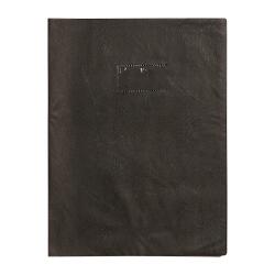 Protège-cahiers grain cuir PVC 22/100ème A4