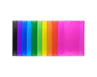 Portalistino Iderama PP polipropilene flessibile glossy, 100 buste liscio - A4 - Colori assortiti