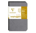 Set de 2 carnets piqûre Age Bag 7,5x12cm 48 pages ligné Couleurs assortis - Assortis