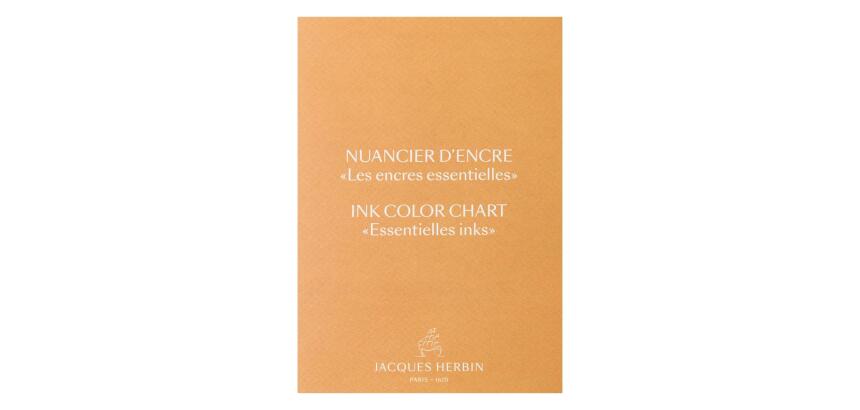 Nuancier 10 encres Jacques Herbin Prestige