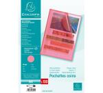 Bolsa de 100 Dossiers con uñero A4 12/100e Polipropileno piel de naranja