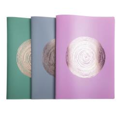 Portalistino Ellipse polipropilene flessibile riciclato, 20 buste liscio - A4 - Colori assortiti