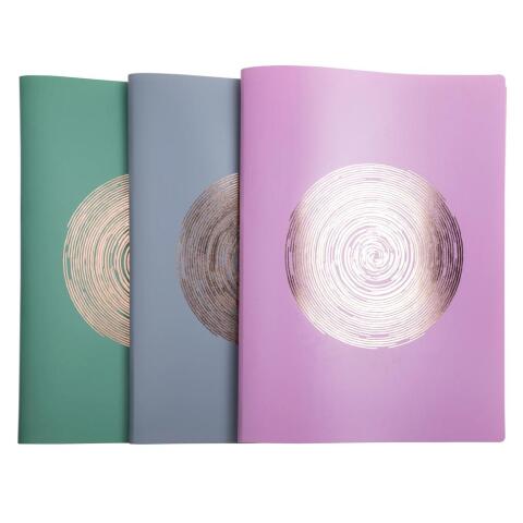 Carpetas de fundas Polipropileno Ellipse semi-rígido 5/10º - (Vistas: 40 Fundas: 20) - 24x32 cm para A4 - Colores surtidos