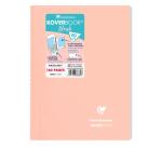 Cahier reliure intégrale enveloppante Koverbook Blush A4 160 pages ligné couverture polypropylène opaque bicolore - Assortis