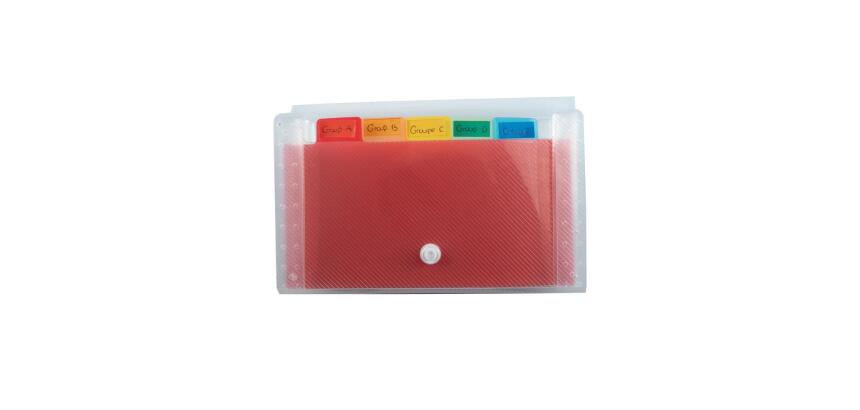 Clasificadores maletines Crystal - Tamaño: 180x110 mm para: - Cristal