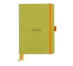 Rhodia Goalbook Hardcover Notebook - Dot - 120 Sheets - 90gsm - Anise