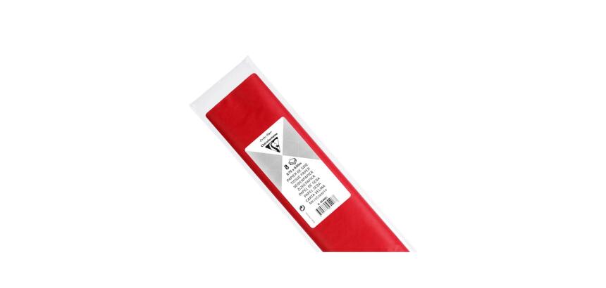 PAPIER DE SOIE, Sachet de 8 feuilles pliées 18g/m2 au format 50x75cm