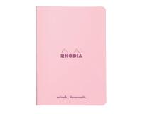 Cahier piqué Rhodia Couleurs Rose 14,8x21 cm - Rose