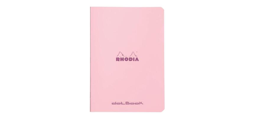 Rhodia geniet schrift Colors Roze 14,8x21 cm - Roze