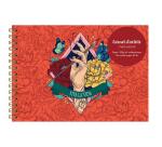 Frida Kahlo, Carnet d'artiste reliure intégrale A5 paysage, 30 feuilles de papier dessin blanc multitechniques 180g