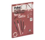 Bloc PaintON TERRACOTTA collé A5 20F