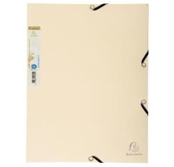 Chemise 3 rabats à élastique carte recyclée 380g/m2 Forever - A4