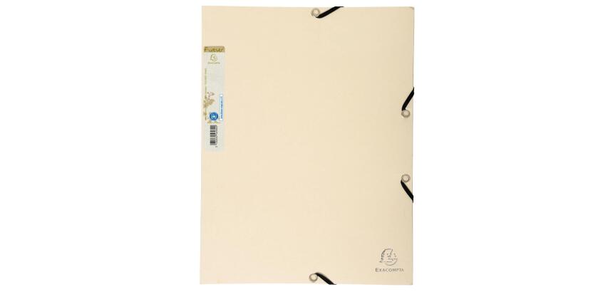 Chemise 3 rabats à élastique carte recyclée 380g/m2 Forever - A4