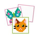 Graffy Pixel, Animaux familiers - Vert