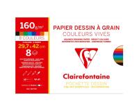 Etival Color pochette 8F A3 160g - Assortiment vif