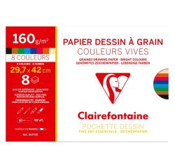 Etival Color pochette 8F A3 160g - Assortiment vif