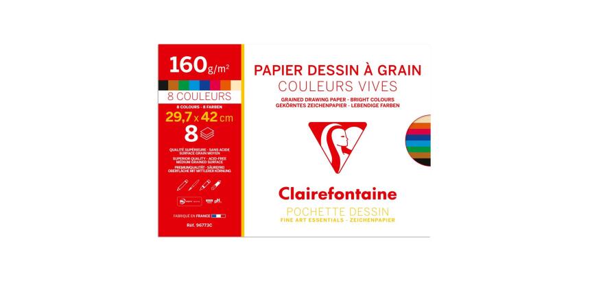 Etival Color pochette 8F A3 160g - Assortiment vif