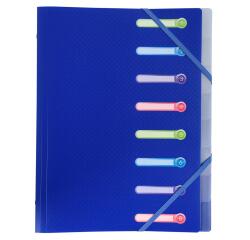 Trieur polypropylène 3 rabats 8 compartiments OPAK