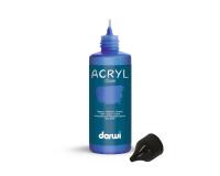 Darwi Flacon de 80 ml de Peinture Acrylique Universelle Opaque - Indigo