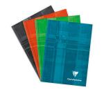 Carnet brochure rembordée rigide A6 192 pages petits carreaux Couleur aléatoire - Assortis