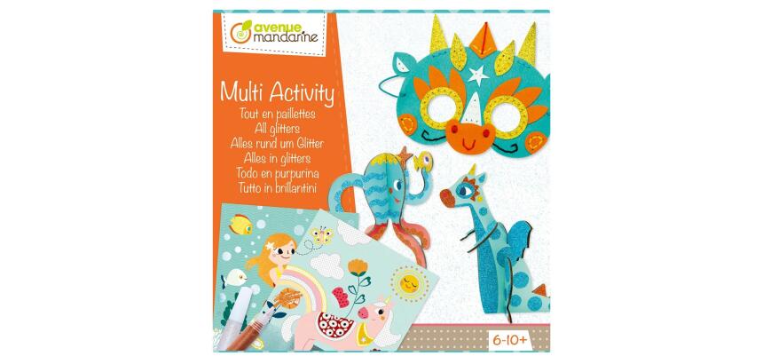 Coffret créatif, Multi Activity, Tout en paillettes - Multicolore