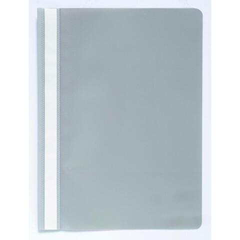 Carpeta de presentación con fástener Exacompta Cubierta Polipropileno12/100º capacidad 30 hojas gris