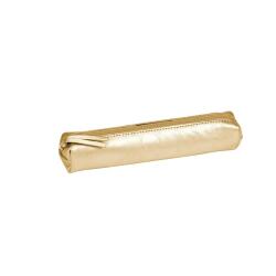 CUIRISÉ Trousse SLIM 4x2,5x19,5cm Or