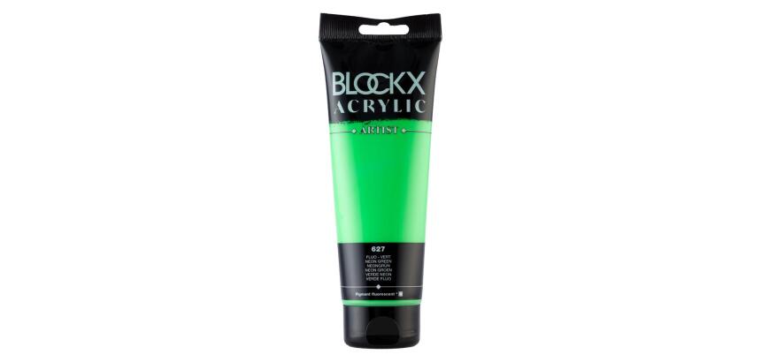 Peinture acrylique fine tube 250ml - Vert fluo