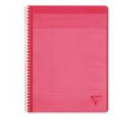 Meeting Book Linicolor FRESH cahier reliure intégrale A4+ 160 pages détachables couverture plastique polypropyène rainuré Couleur aléatoire - Assortis