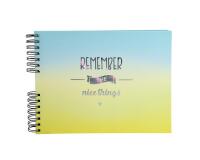 Copper Time guest book, 27 x 22 cm, 100 pages - Design