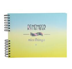 Copper Time guest book, 27 x 22 cm, 100 pages - Design