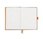 Rhodiarama Goalbook rembordé rigide A5 240 pages dot papier blanc 90g - Taupe