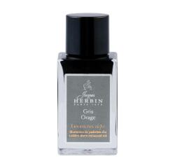 Encre 1670 à paillettes dorées 15ml - Gris orage
