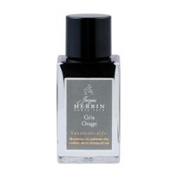 Encre 1670 à paillettes dorées 15ml - Gris orage
