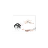 COLLECTION EUCALYPTUS, Paquet de 20 enveloppes imprimées Pollen 114x162mm 120g/m2 - Rose 1 - Rose